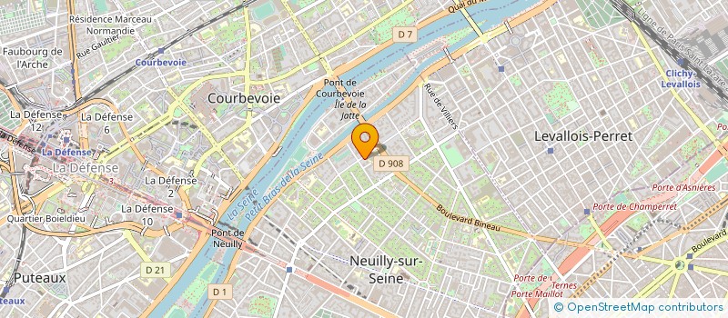 localisation de l'entreprise MONSIEUR DANIEL SZER à NEUILLY-SUR-SEINE