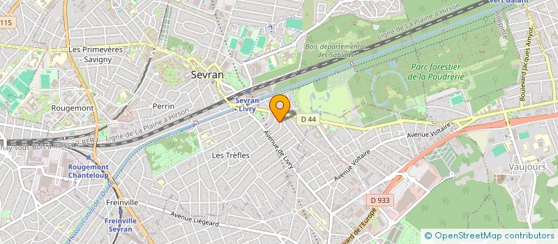 localisation de l'entreprise MONSIEUR DANIEL TABE à SEVRAN