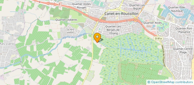 localisation de l'entreprise MONSIEUR DANIEL TAK TAK à CANET-EN-ROUSSILLON