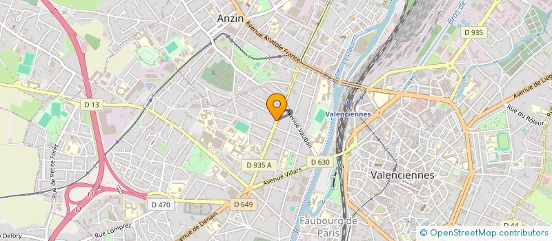 localisation de l'entreprise MONSIEUR DANIEL TAMBRUN à VALENCIENNES