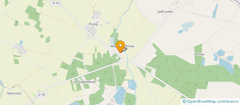 localisation de l'entreprise MONSIEUR DANIEL TANCHOUX à AZAY-LE-FERRON