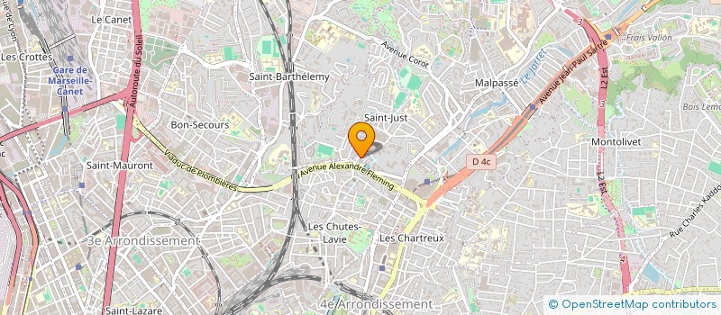 localisation de l'entreprise MONSIEUR DANIEL TARALLO à MARSEILLE