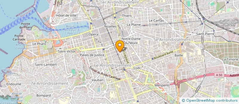 localisation de l'entreprise MONSIEUR DANIEL TARASCONI à MARSEILLE