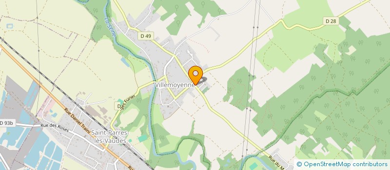 localisation de l'entreprise MONSIEUR DANIEL TARDY  RUMILLY LES VAUDES