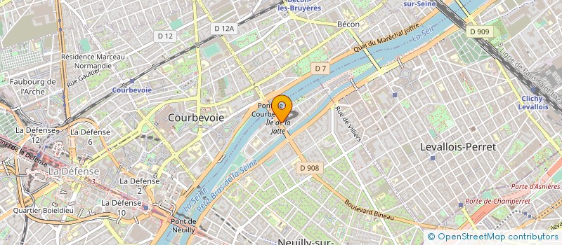localisation de l'entreprise MONSIEUR DANIEL TECLET à NEUILLY-SUR-SEINE