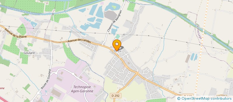 localisation de l'entreprise MONSIEUR DANIEL TEILLET  ROQUEFORT