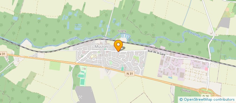 localisation de l'entreprise MONSIEUR DANIEL TERNOIS  MUIZON