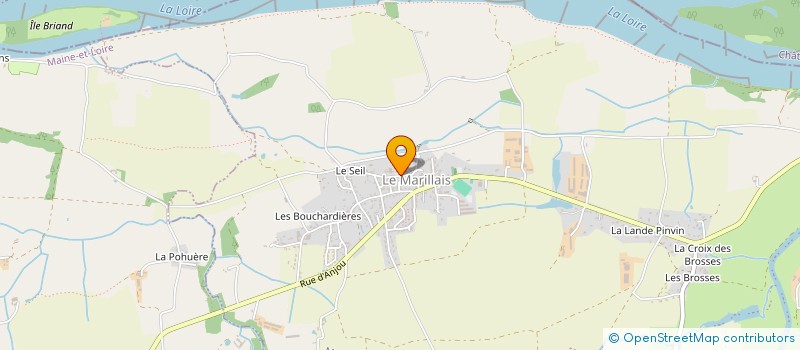 localisation de l'entreprise MONSIEUR DANIEL TERRIEN à MAUGES-SUR-LOIRE