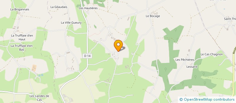 localisation de l'entreprise MONSIEUR DANIEL TERTRE à LE MENE