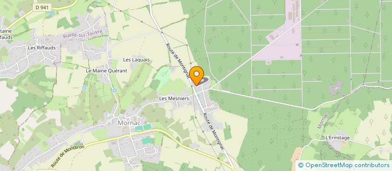 localisation de l'entreprise MONSIEUR DANIEL TESSERON à MORNAC