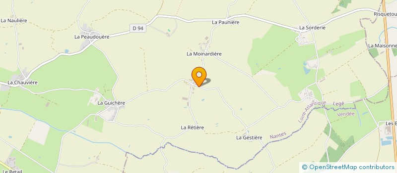 localisation de l'entreprise MONSIEUR DANIEL TESSIER  LEGE