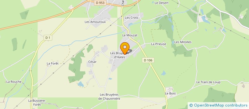localisation de l'entreprise MONSIEUR DANIEL TESSIER à BOURBON L'ARCHAMBAULT