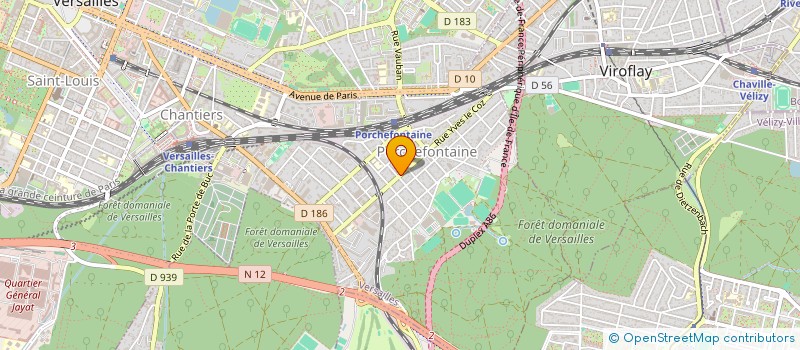 localisation de l'entreprise MONSIEUR DANIEL TEXIER à VERSAILLES