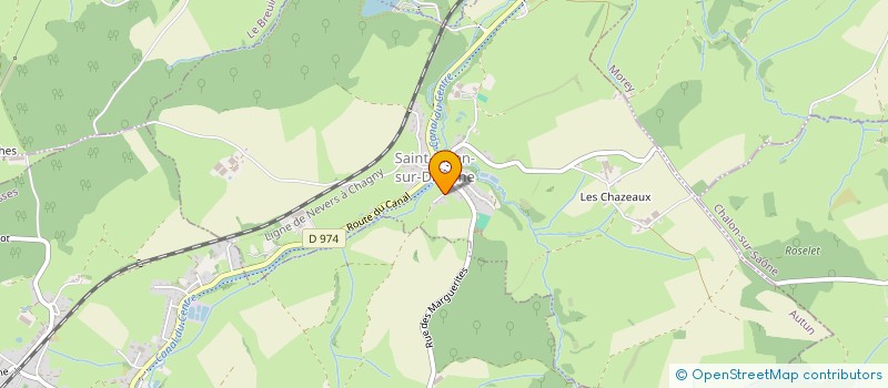 localisation de l'entreprise MONSIEUR DANIEL THERY  SAINT-JULIEN-SUR-DHEUNE