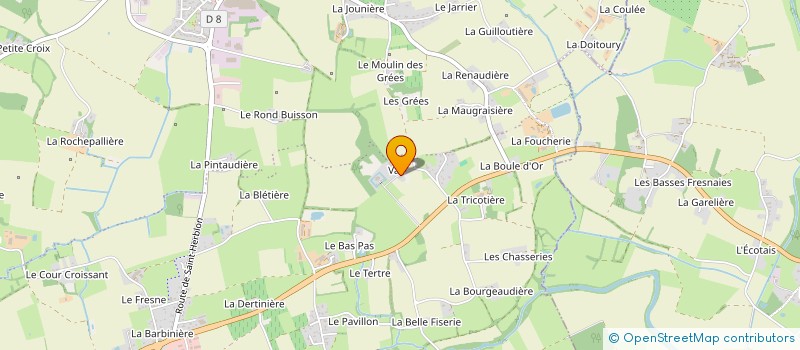 localisation de l'entreprise MONSIEUR DANIEL THIAU  VAIR-SUR-LOIRE