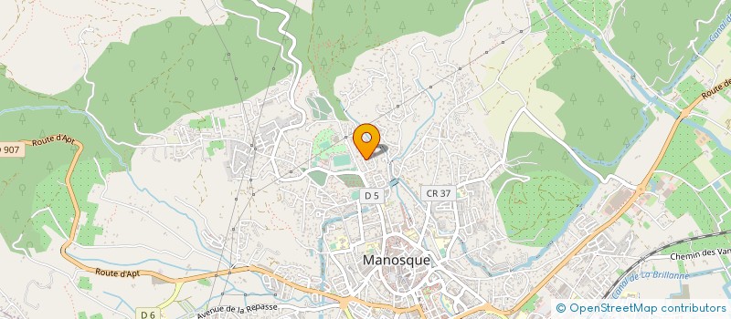 localisation de l'entreprise MONSIEUR DANIEL THIBAU à MANOSQUE
