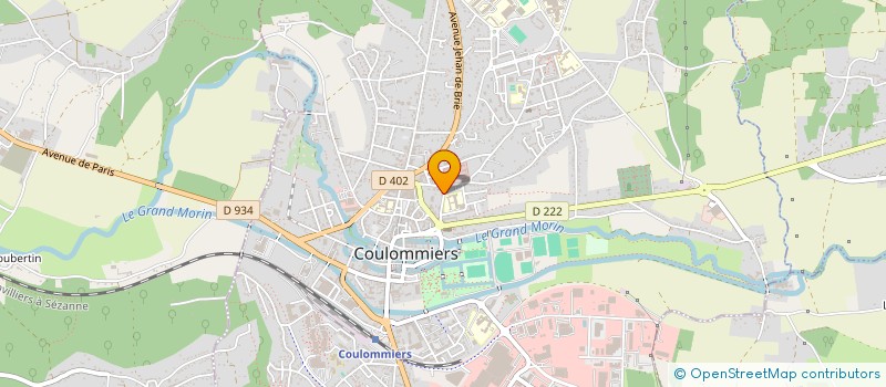 localisation de l'entreprise MONSIEUR DANIEL THIEBAULT à COULOMMIERS