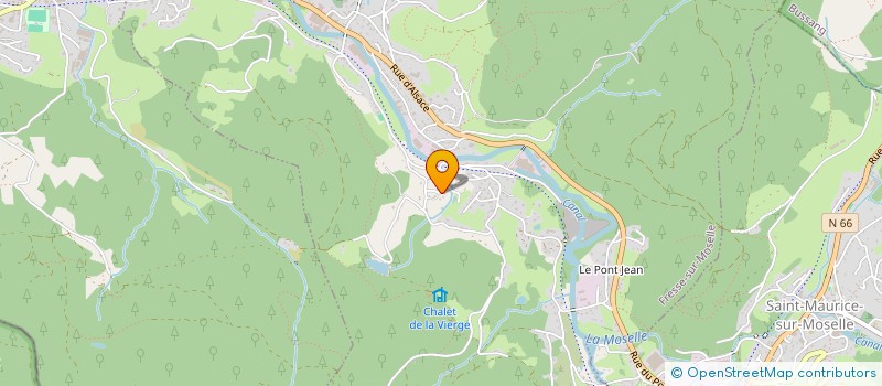 localisation de l'entreprise MONSIEUR DANIEL THIEBAUTGEORGES à FRESSE-SUR-MOSELLE
