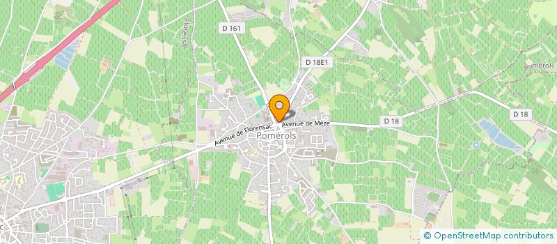 localisation de l'entreprise MONSIEUR DANIEL THIENOT  POMEROLS