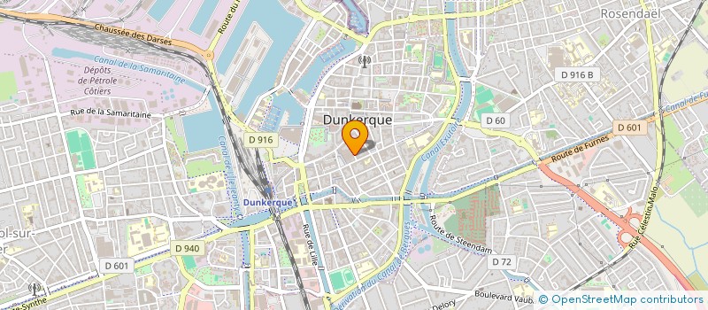 localisation de l'entreprise MONSIEUR DANIEL THIENPOENT à DUNKERQUE