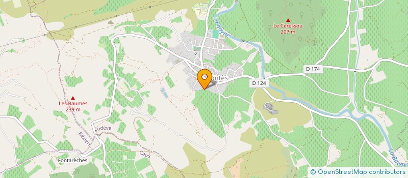 localisation de l'entreprise MONSIEUR DANIEL THIERRY  FONTES