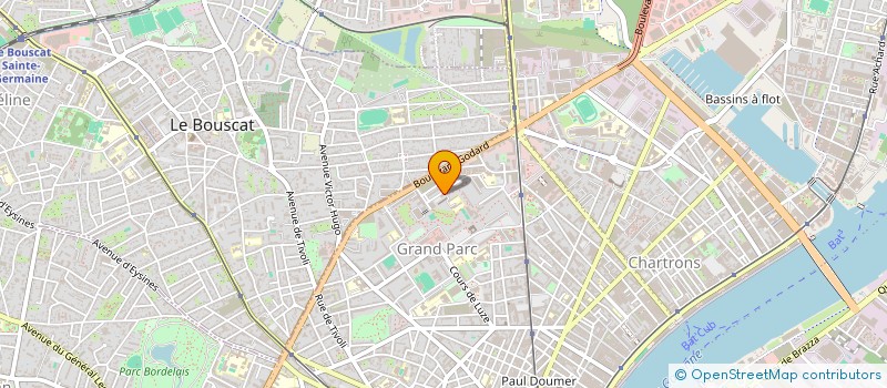localisation de l'entreprise MONSIEUR DANIEL THOMAS à BORDEAUX