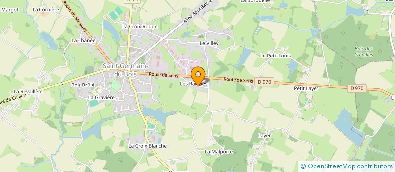 localisation de l'entreprise MONSIEUR DANIEL THOMIS  BOSJEAN