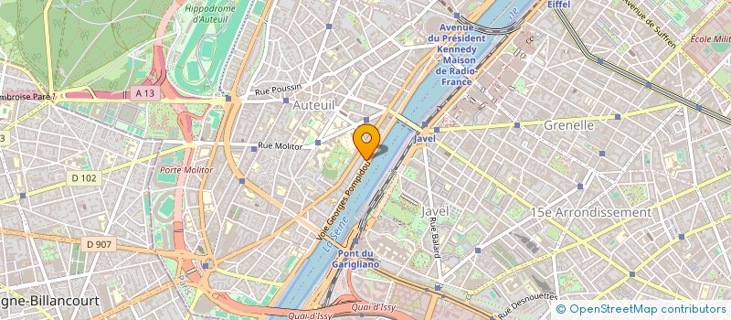 localisation de l'entreprise MONSIEUR DANIEL TISSERAND  PARIS