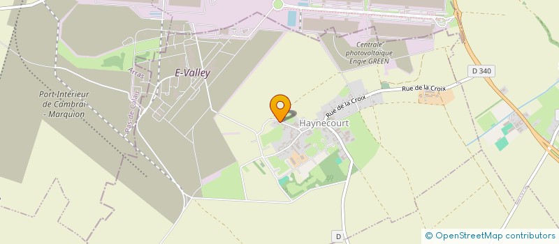 localisation de l'entreprise MONSIEUR DANIEL TISSOT à HAYNECOURT