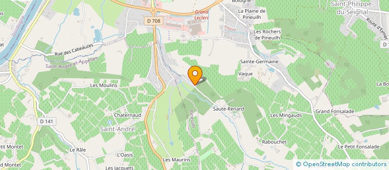 localisation de l'entreprise MONSIEUR DANIEL TODESCO  LES LEVES-ET-THOUMEYRAGUES