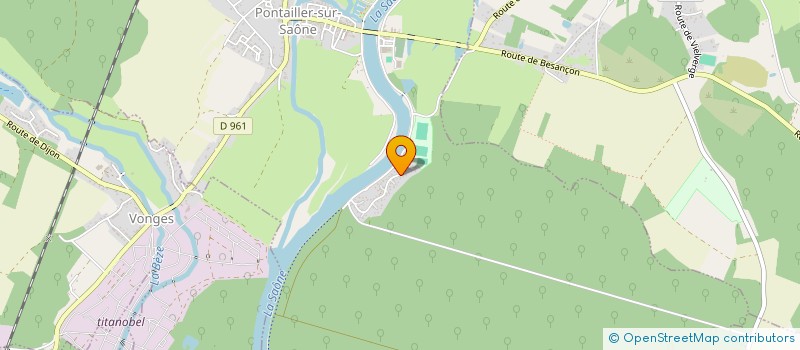 localisation de l'entreprise MONSIEUR DANIEL TOGNACCI  HEUILLEY-SUR-SAONE