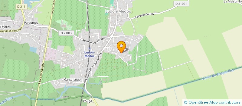 localisation de l'entreprise MONSIEUR DANIEL TOLILA  LUDON-MEDOC