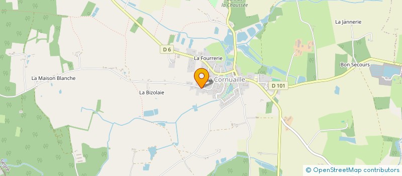 localisation de l'entreprise MONSIEUR DANIEL TOUBLANC à VALLONS-DE-L'ERDRE