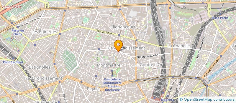 localisation de l'entreprise MONSIEUR DANIEL TOURRE  PARIS