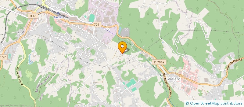 localisation de l'entreprise MONSIEUR DANIEL TOUSSAINT à SARLAT-LA-CANEDA