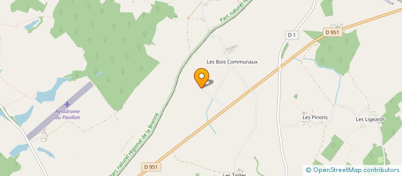 localisation de l'entreprise MONSIEUR DANIEL TOUZEAU à CHASSENEUIL