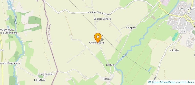 localisation de l'entreprise MONSIEUR DANIEL TRACHSLER  SAVIGNY SUR BRAYE