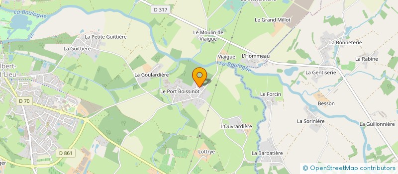 localisation de l'entreprise MONSIEUR DANIEL TRILLARD  SAINT-PHILBERT-DE-GRAND-LIEU