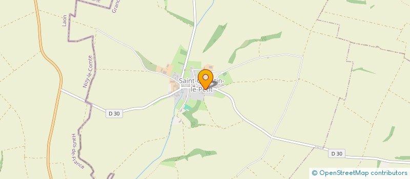 localisation de l'entreprise MONSIEUR DANIEL TRIOUX  SAINT-QUENTIN-LE-PETIT