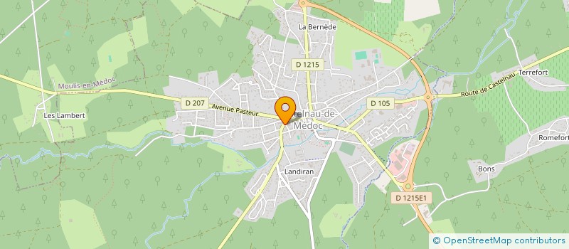 localisation de l'entreprise MONSIEUR DANIEL UNY  CASTELNAU-DE-MEDOC