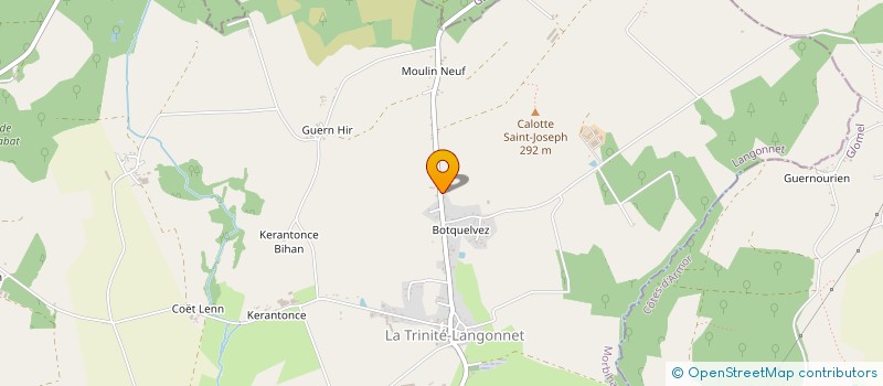 localisation de l'entreprise MONSIEUR DANIEL URVOAS à LANGONNET