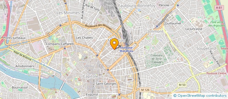 localisation de l'entreprise MONSIEUR DANIEL VALAT à VILLENEUVE-TOLOSANE