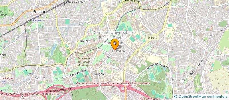 localisation de l'entreprise MONSIEUR DANIEL VALAYE à PESSAC