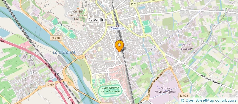 localisation de l'entreprise MONSIEUR DANIEL VALDES BANQUELLS  CAVAILLON