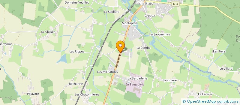 localisation de l'entreprise MONSIEUR DANIEL VALETTE  SAINT-ETIENNE-DU-BOIS