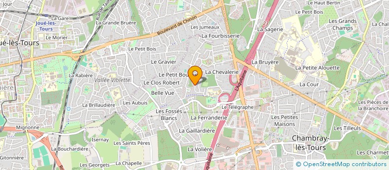 localisation de l'entreprise MONSIEUR DANIEL VALIQUE à CHAMBRAY-LES-TOURS