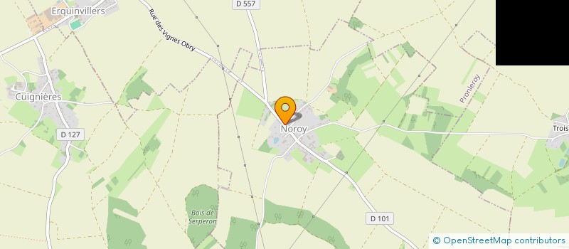 localisation de l'entreprise MONSIEUR DANIEL VALKE  NOROY