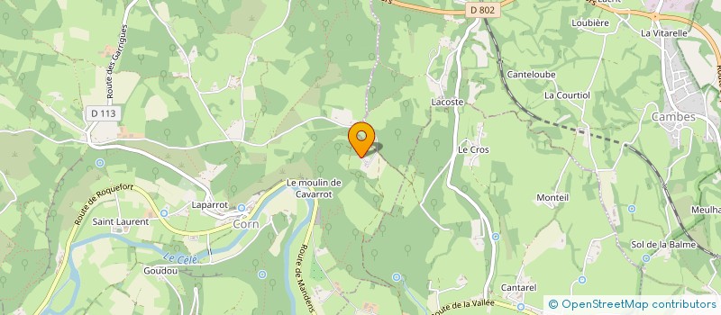 localisation de l'entreprise MONSIEUR DANIEL VAN HECKE  CORN