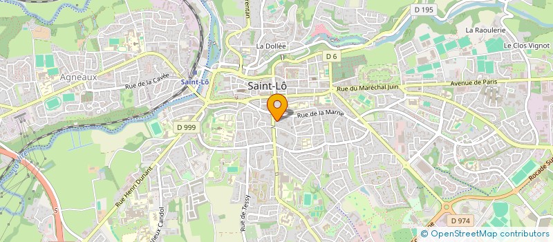 localisation de l'entreprise MONSIEUR DANIEL VAN WONTERGHEM  SAINT-LO