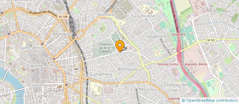 localisation de l'entreprise MONSIEUR DANIEL VANDENBERGHE  TOULOUSE